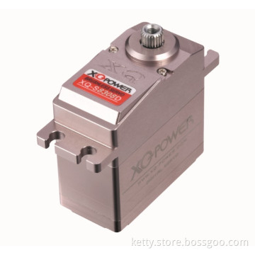 Silver All Aluminum brushless servo XQ-S8308D,super fast tail servo